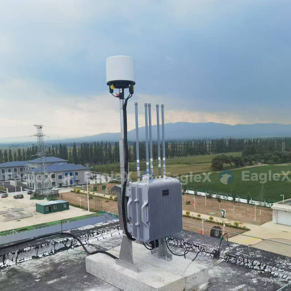 2.4 GHz, 5.8 GHz Attack Drone Jammer Fixed Outdoor Fpv Jamming Detection All In One With Drone Command Control Syestem