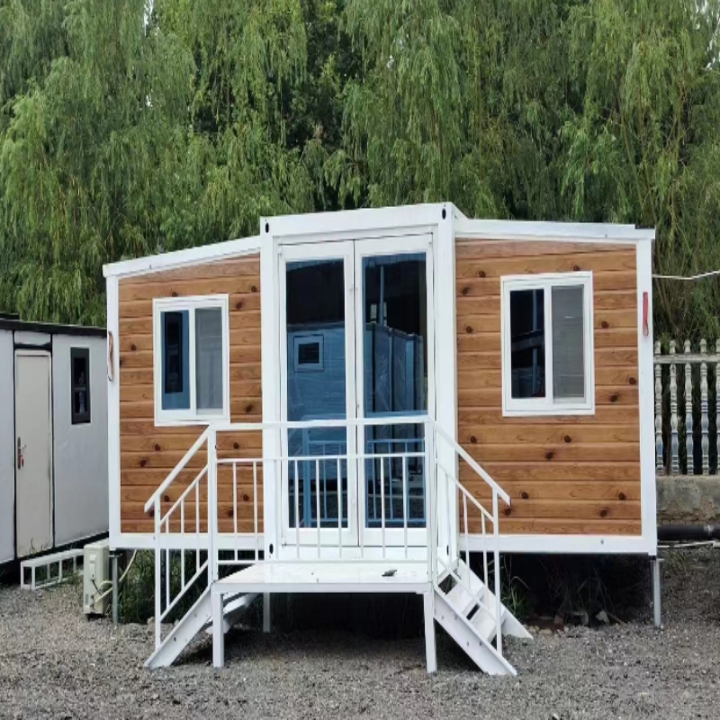 Modern Design Hotel 20ft 40ft Luxury Two Bedroom Steel Prefab Expandable Container House