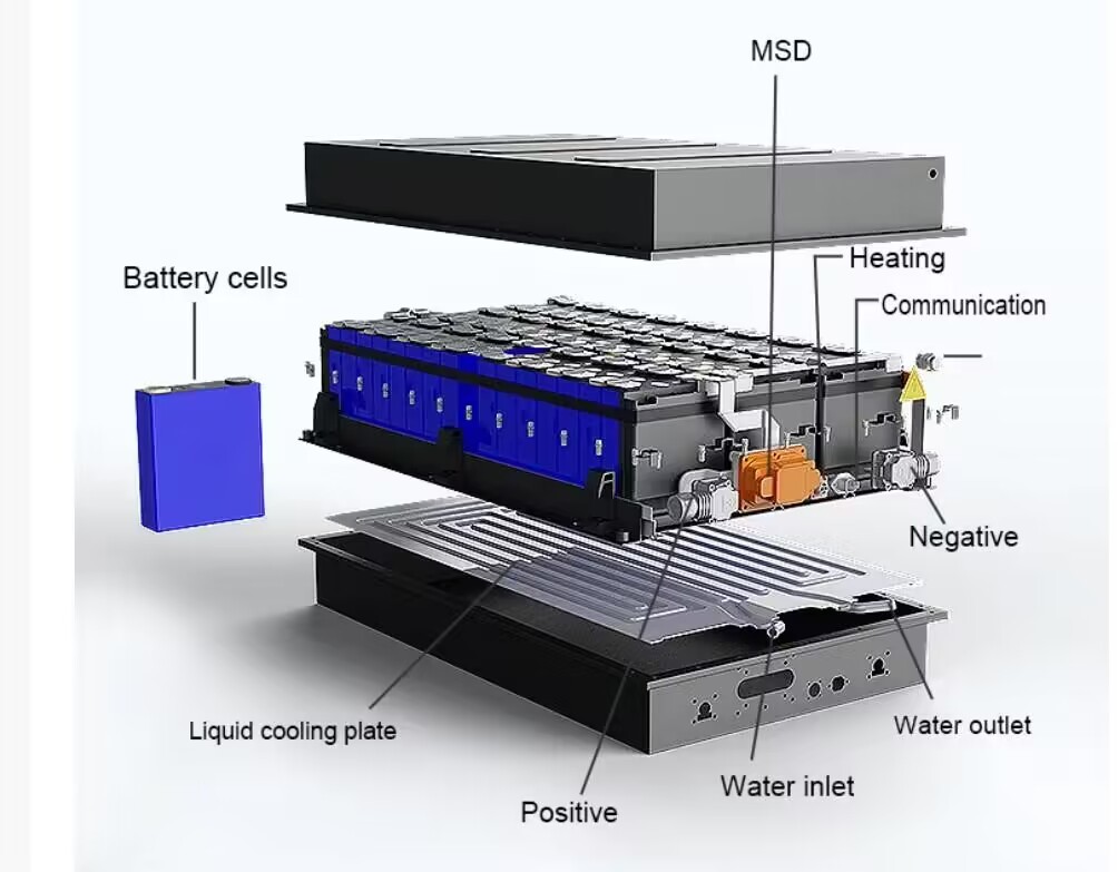 Rechargeable 144V 412AH Electric Boat Lithium Ion Battery 4000 Cycles Life