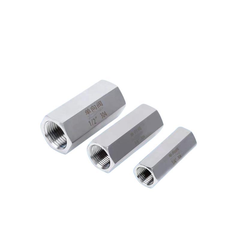 Pneumatic Stainless Steel SS316 10mm Check Valve Non Return Valve