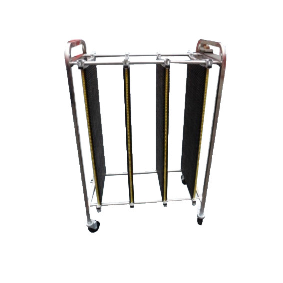 Horizon Hold ESD PCB Board Circulation Cart Panel Rack SUS 304 Stainless Steel