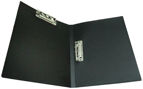 Double Clip ESD Safe Document Holder Size A4 Black Permanently Static Dissipative