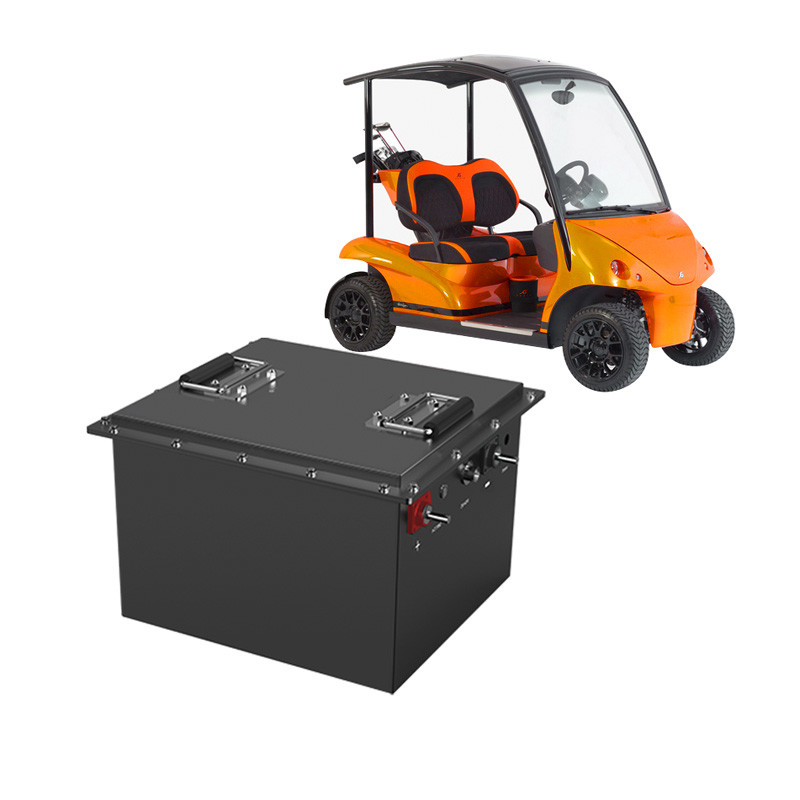 Built In Smart BMS 36V 56Ah LiFePO4 Lithium Ion Battery Pack For Golf Carts