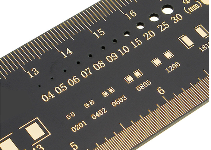 Multifunctional Electronic Components PCB Ruler Measuring Tool 20cm