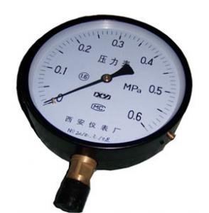 China Bourdon tube pressure gauges Y-40 on sale