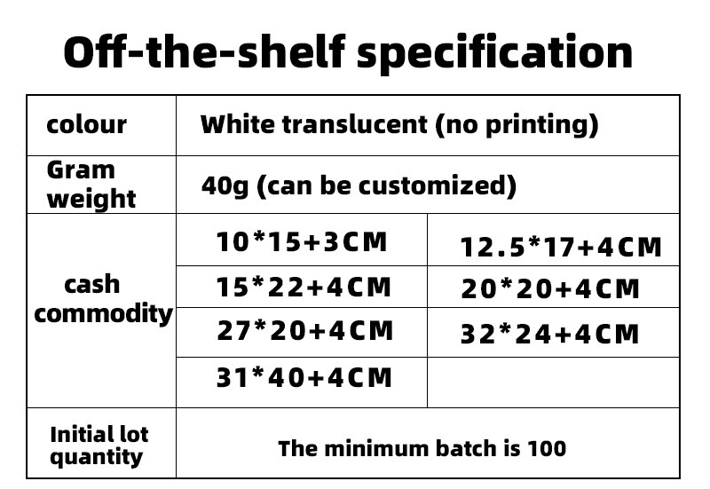 Biodegradable Translucency Glassine Paper Waxed Paper Custom Printed Garment Bags For Sock Clothes T-Shirt Packaging
