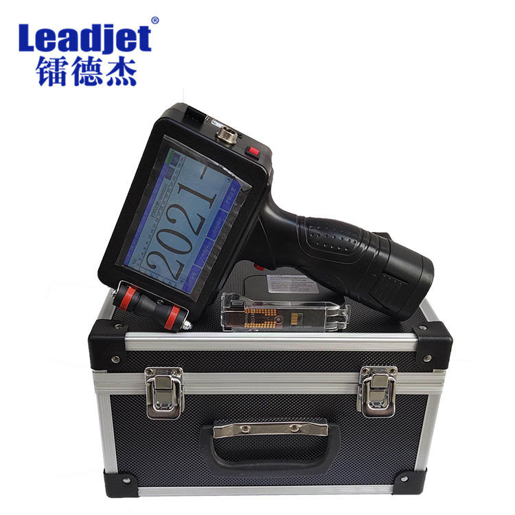 S500 42ML Volume Leadjet Inkjet Printer , DC 16.8V Portable Batch Coding Machine