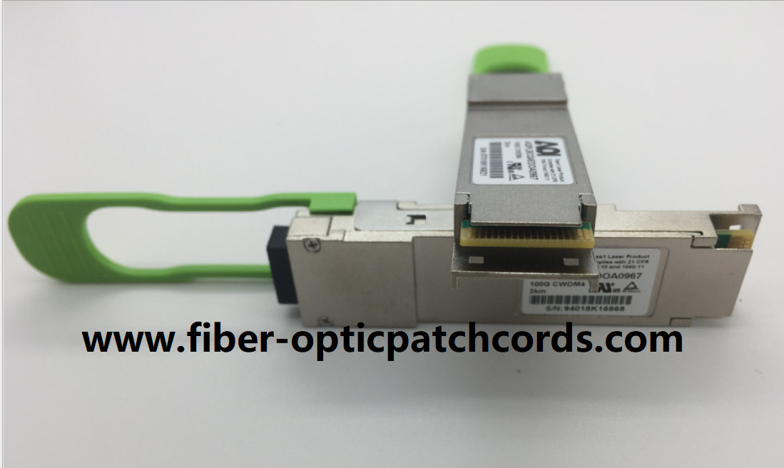 AOI AQPLBCQ4EDOA0967 100G QSFP28 CWDM4 Transceiver Module 2km SFP