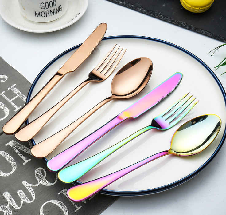 Stainless Steel Hotel Cutlery Blue Flatware/Tableware/Dinnerware