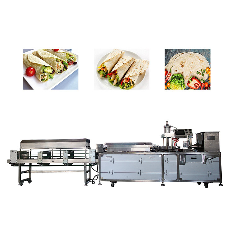 Full Automatic Flat Bread Making Machine With Double Head 304 SS
