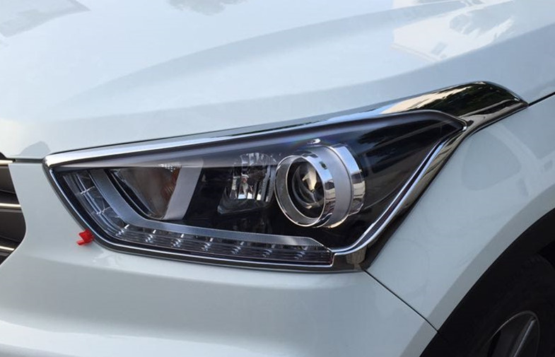 Wholesaler Head Tail Light Bezels and Fog Lamp Garnishs for Hyundai IX25 2014 2015 Creta