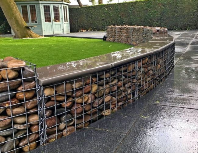 2.5-3.7mm Galvanized Welded Wire Mesh Gabion Steel Mesh For Building Exterior Walls