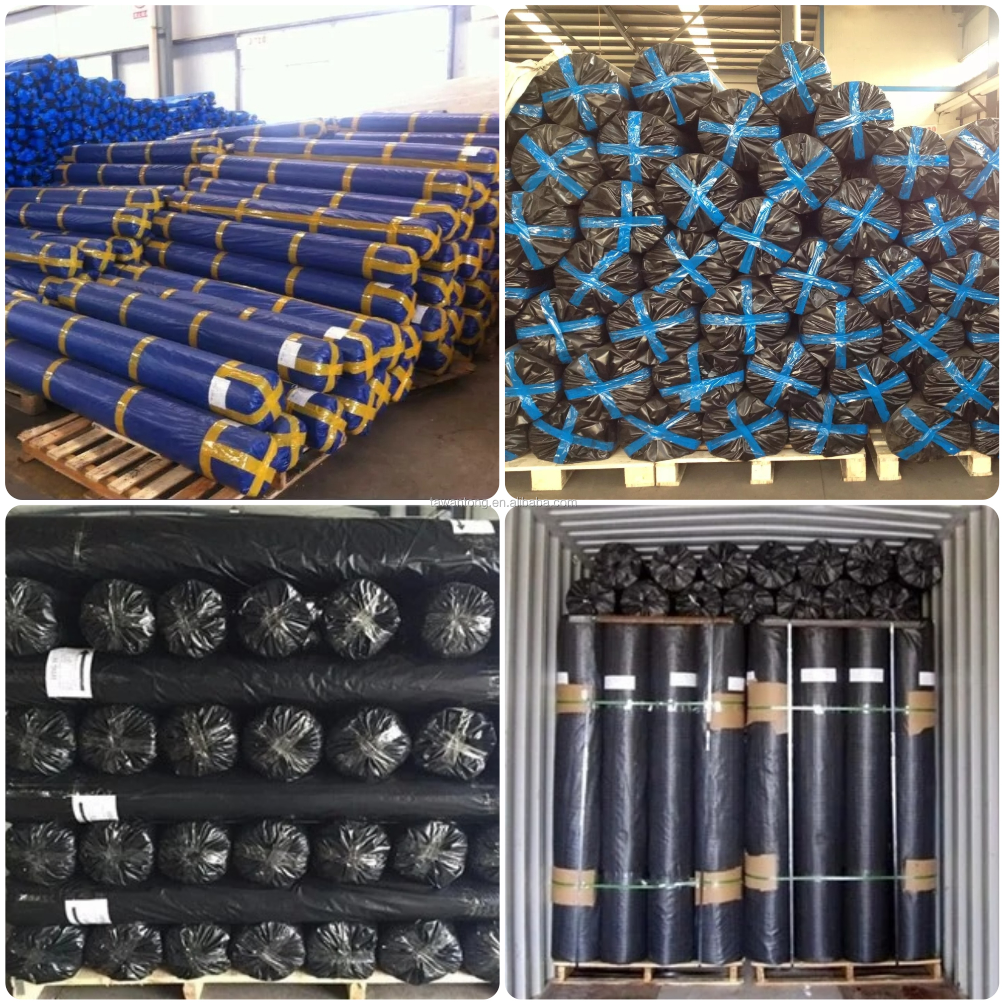 Garage Shed Construction Basalt Reinforcing Fiberglass Geogrid with 50-200m Length