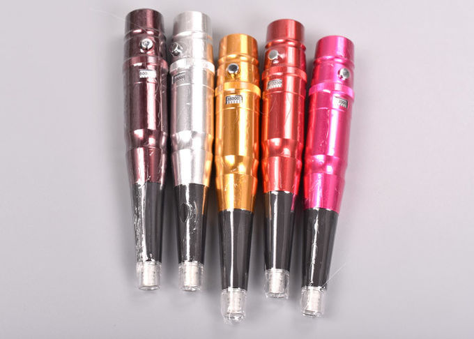 Golden PMU Eyebrow Lips Permanent Makeup Machine Kit Aluminum Material