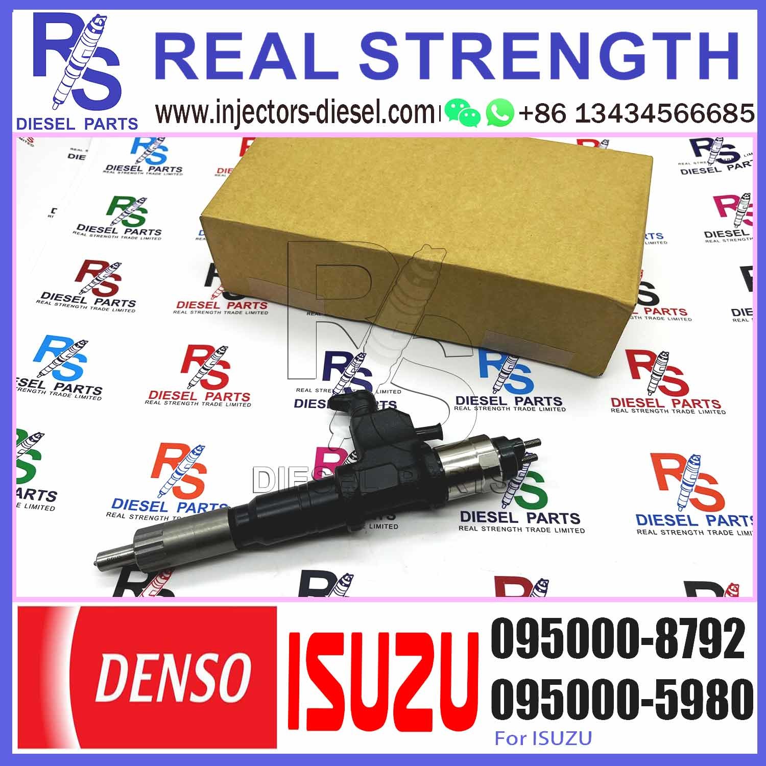 Diesel Common Rail Injector 095000-8790, 095000-8791, 095000-8792, 095000-8793, 8-98140249-3 FOR ISUZU 6UZ1 ENGINE