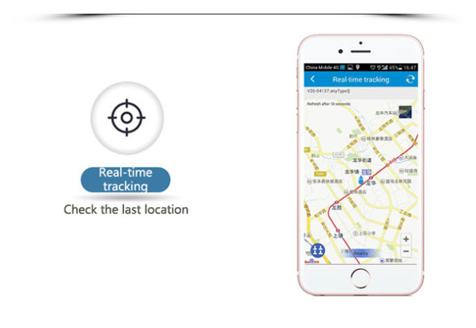 GSM alarm tracker for vehicle bicycle asset with noise vibration sensor alarm rf-v9+