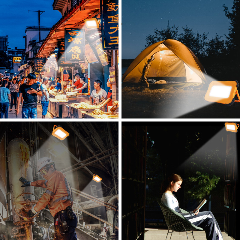 LED floodlight portable lamp