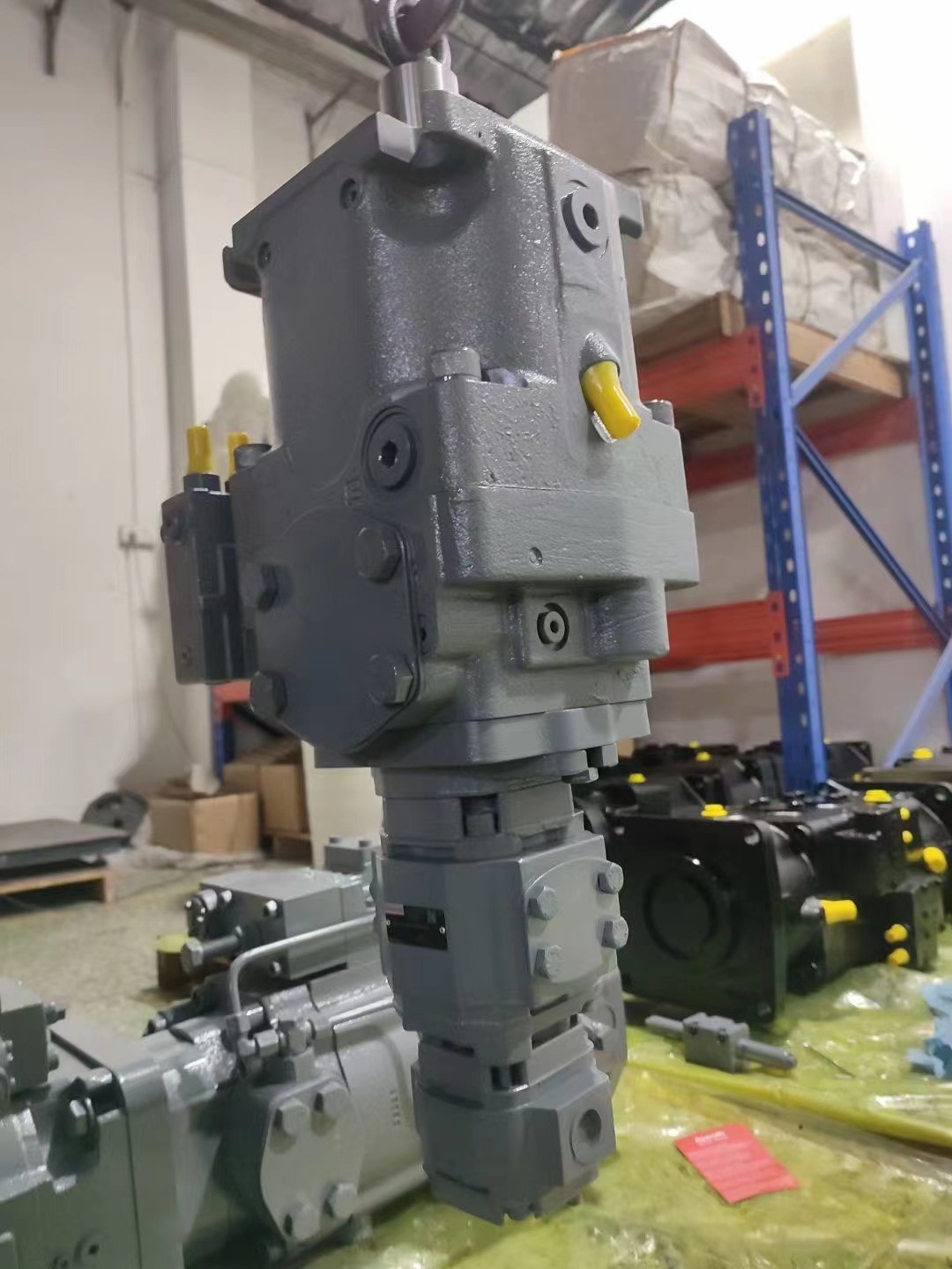 Triple A11VO75 PGF3 PGF2 Rexroth Hydraulic Piston Pumps Axial Variable Gear Pump