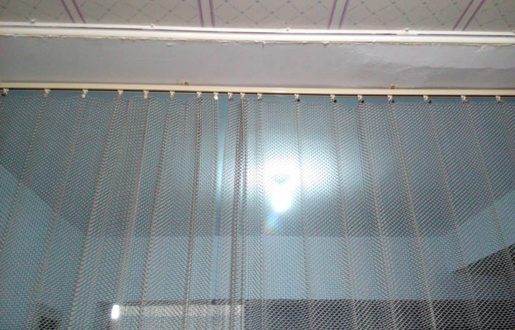 Restaurant Hotel Chain Link Curtain Drapery 0.5mm - 2.0mm Wire Diameter