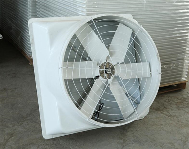 FRP Ventilation Cooling Fan 750W Heavy Duty Industrial Exhaust Fan