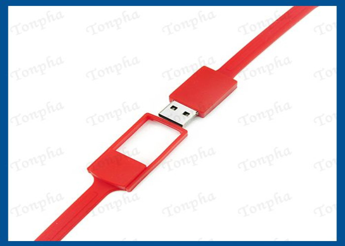 Colorful Wrist Usb Flash Drive , Wristband Usb Flash Drive Thumb Drives