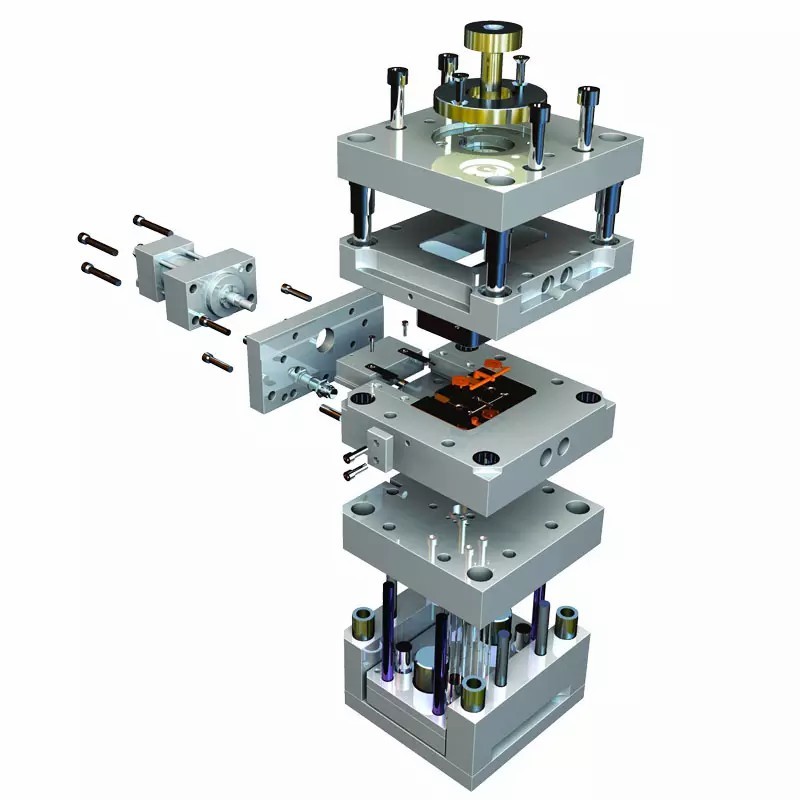 Custom Rapid PP ABS Resin Plastic Injection Customize Silicone Molds Making PVC Fitting Mould