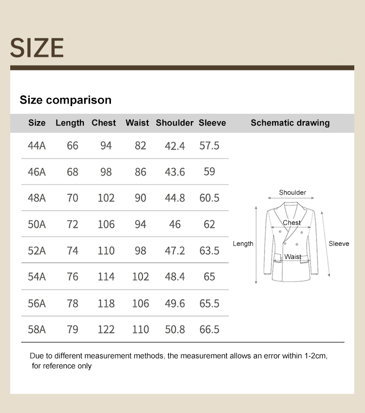 Professional Slim Suit for Men's Formal Attire in Customized Color and Woven Weaving