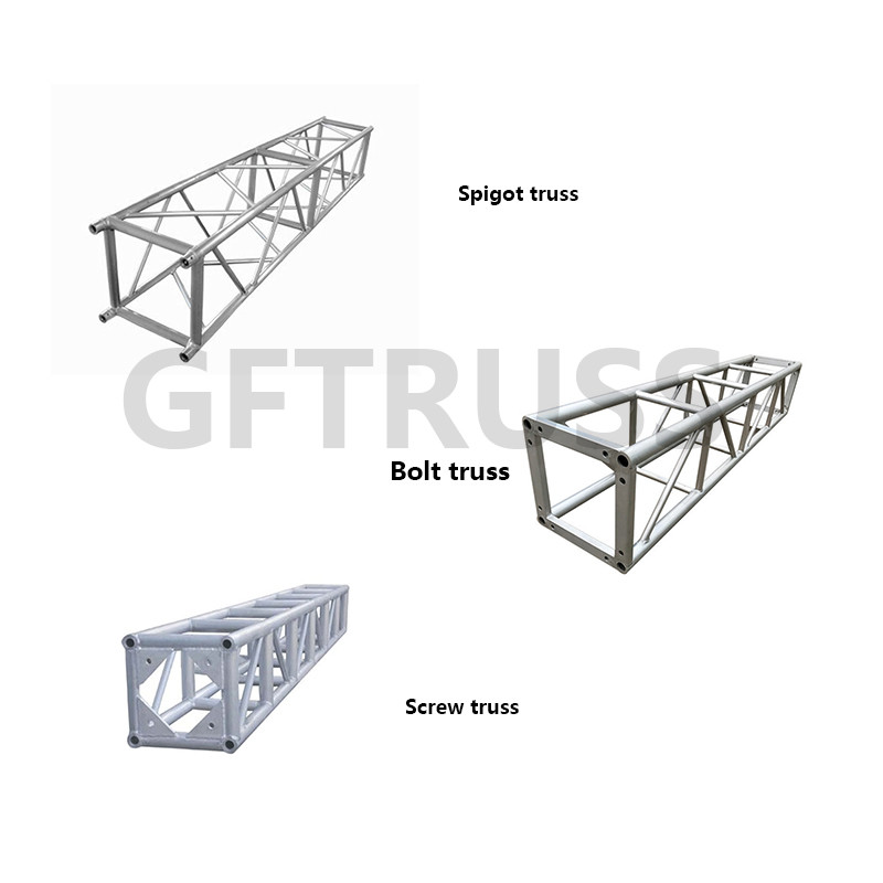 Silver Aluminum Spigot Truss Aluminum Stage Truss Ladder Type 4m Length