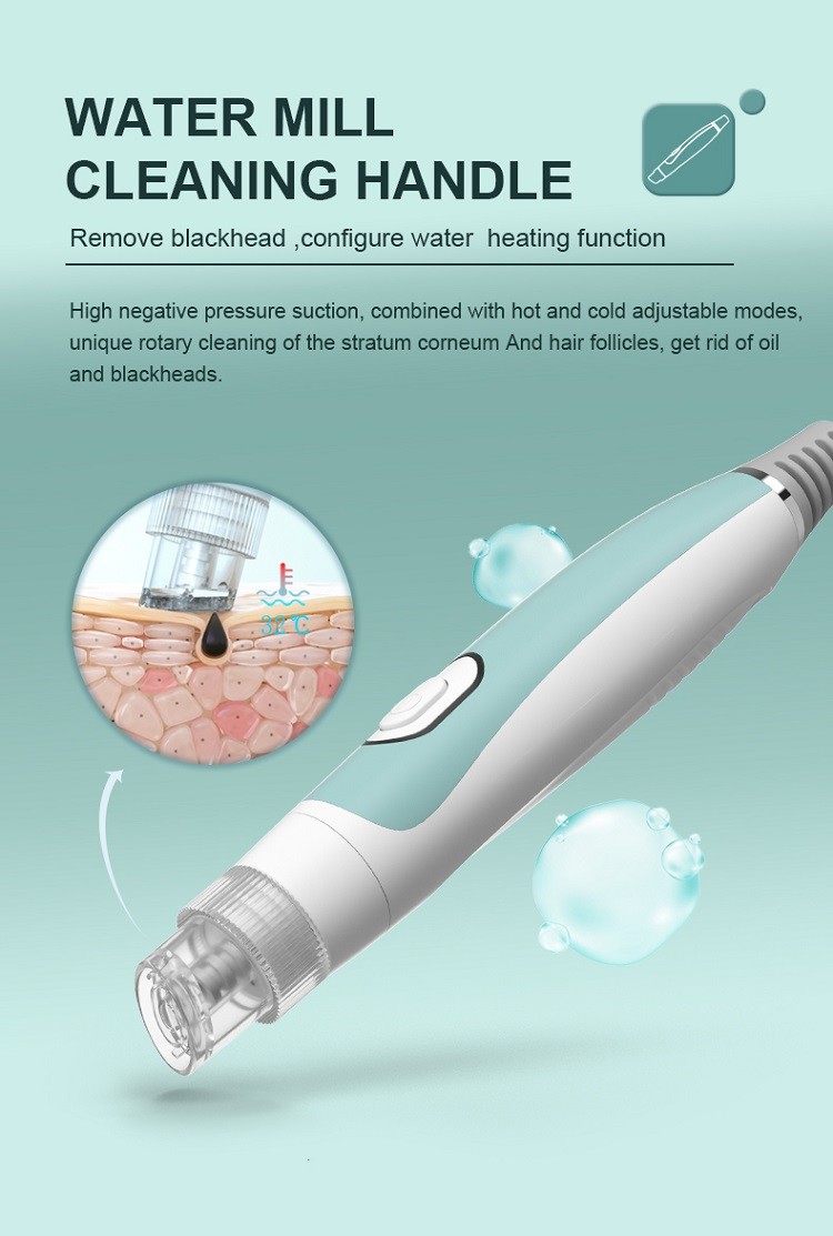 8 In1 hydra dermabrasion machine RF Ultrasonic Oxygen Water Jet