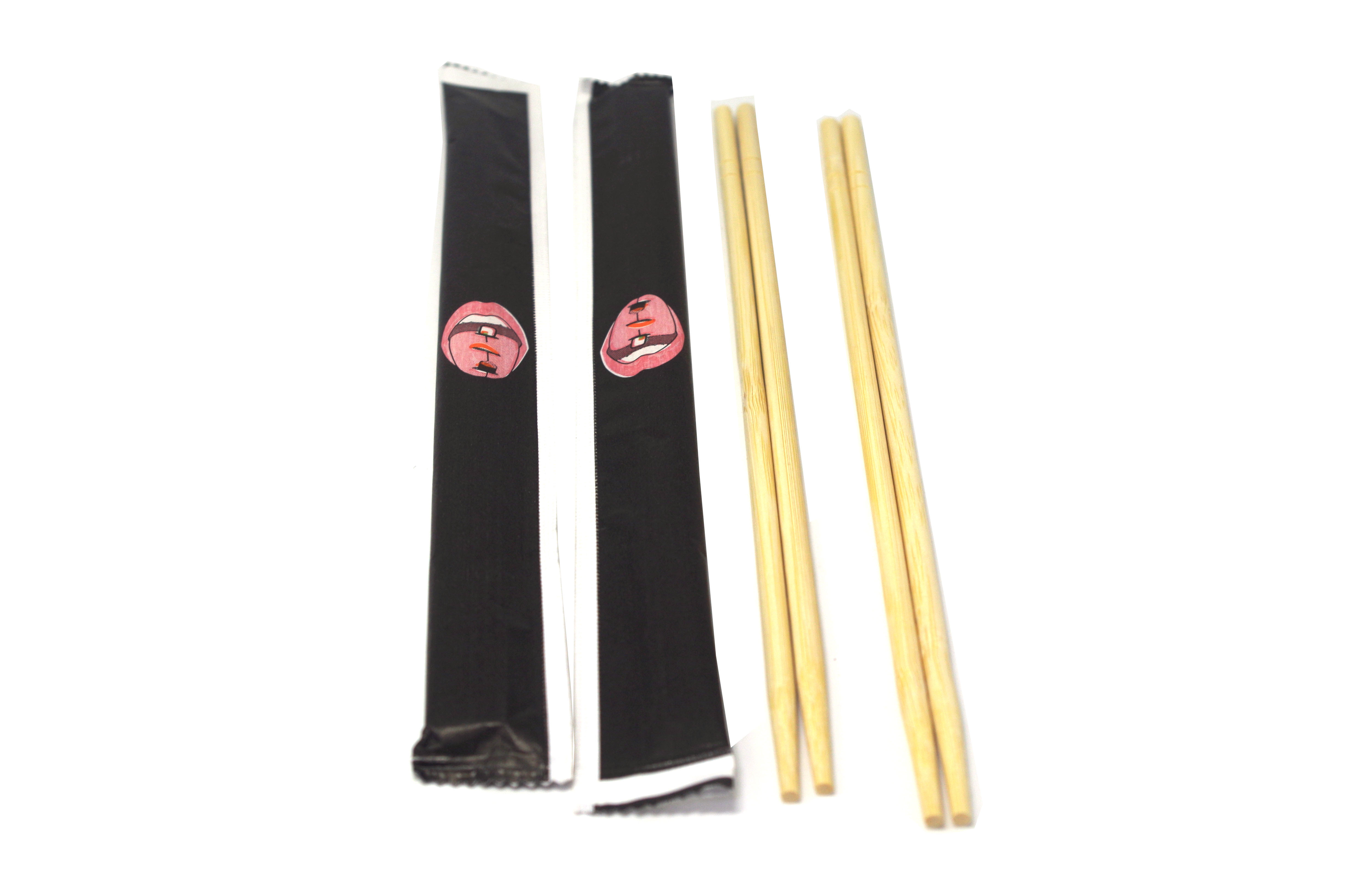 Chinese round Bamboo Chopstick Disposable For Takeaway Food