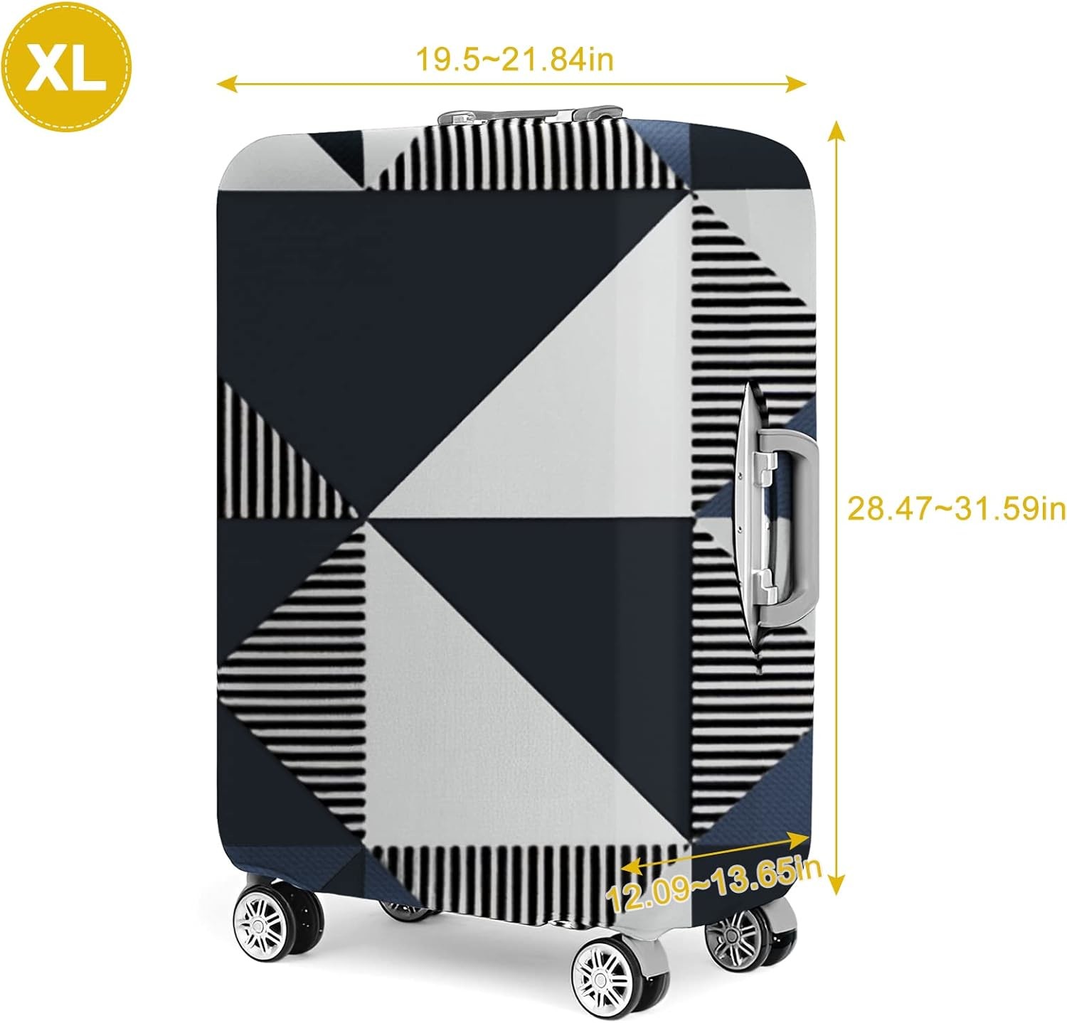 Cover Suitcase Protector Washable Protector Covers Dust and Stratch Resistance