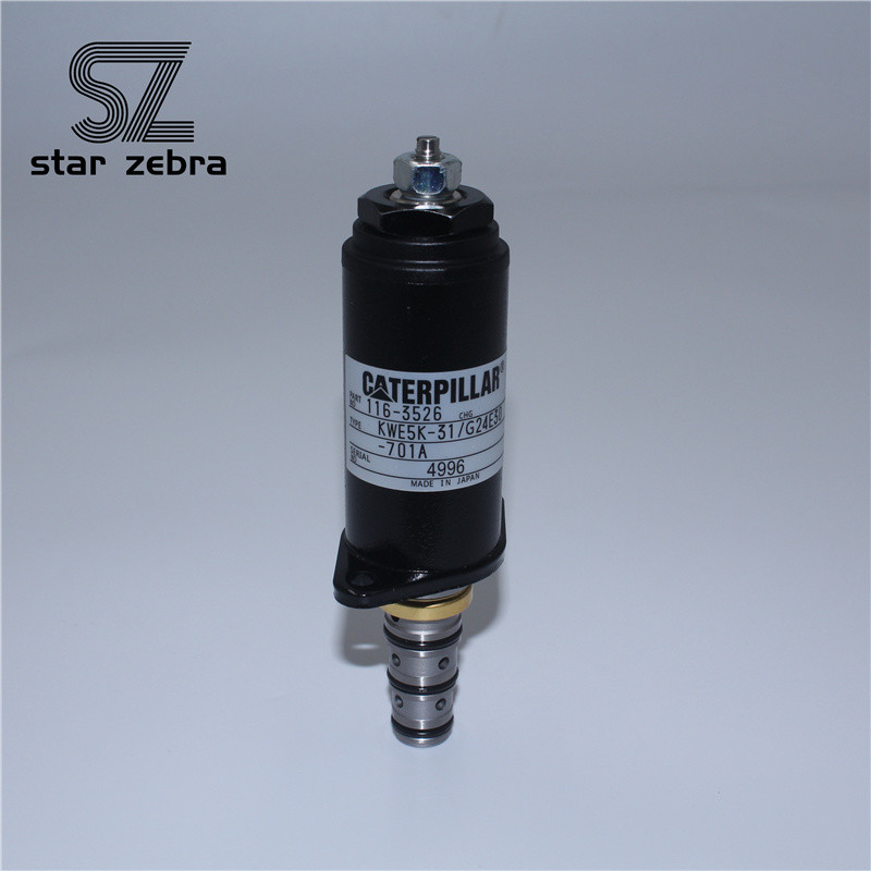 STAR ZEBRA Solenoid Valve 116-3526 1163526 KWE5K-31 G24E30-701A For Excavator 320 E320B E320C E330B E325B E200B 315C E336D