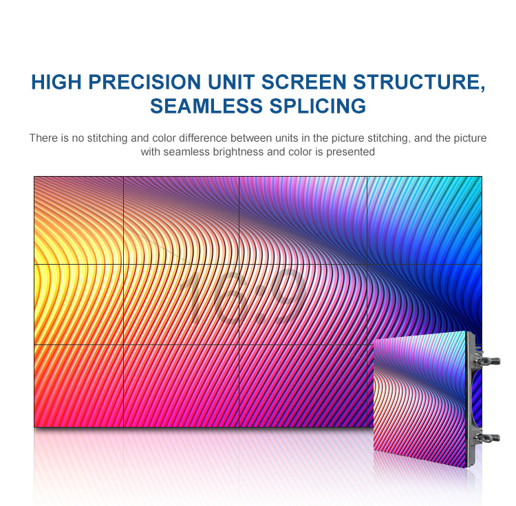 256*128 Indoor Advertising Multi Color LED Display Narrow Pixel Pitch 2mm