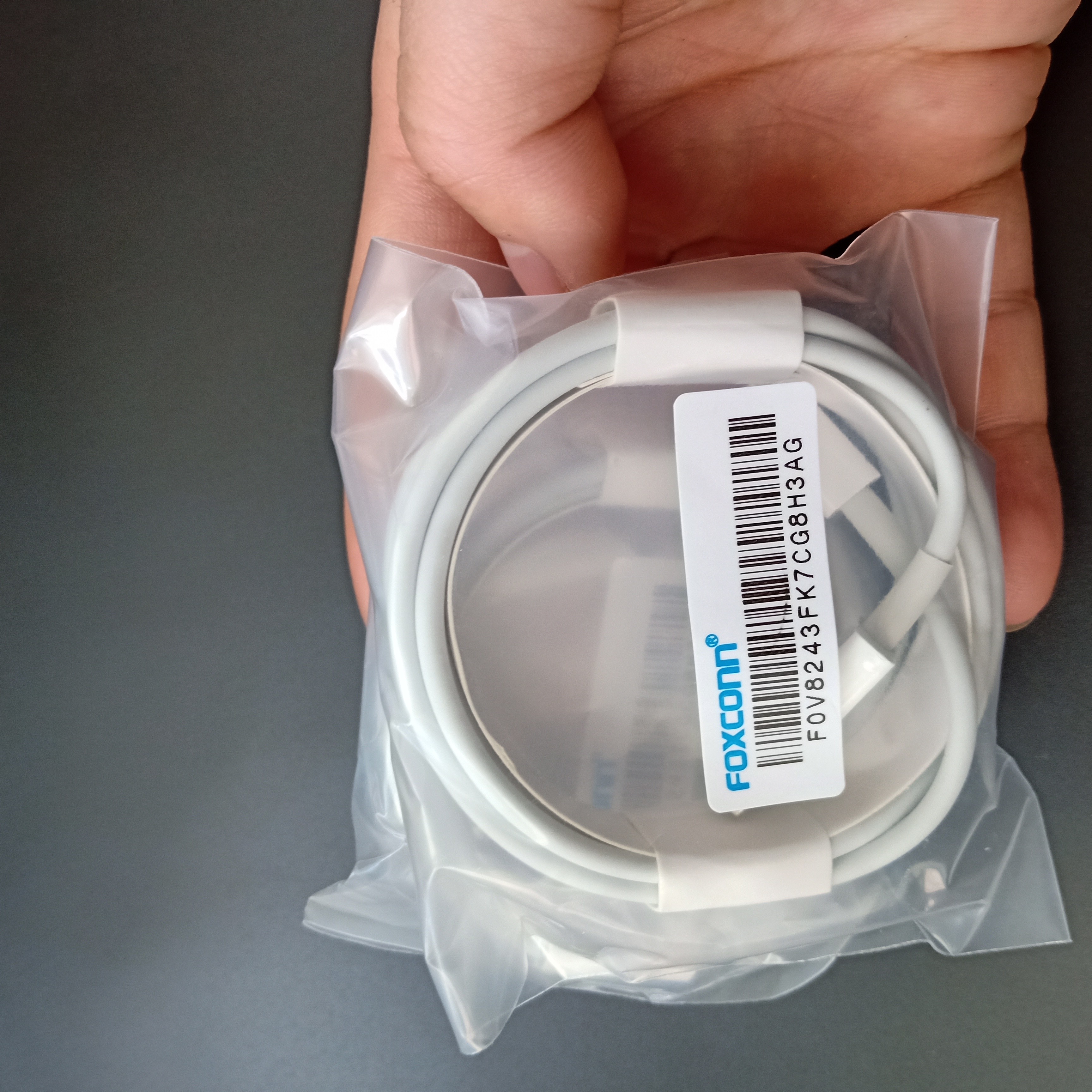 2M Foxconn Original Iphone Cable E75 TPE USB 2.4 Amp Charging Cable