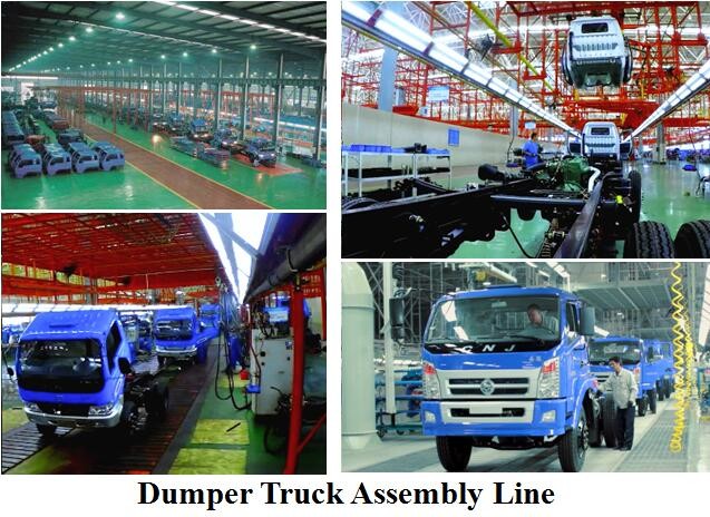 Light Duty Pickup Truck Assembly Line , Cargo Transport Truck Production Factory,Auto Assembly Plant Investment