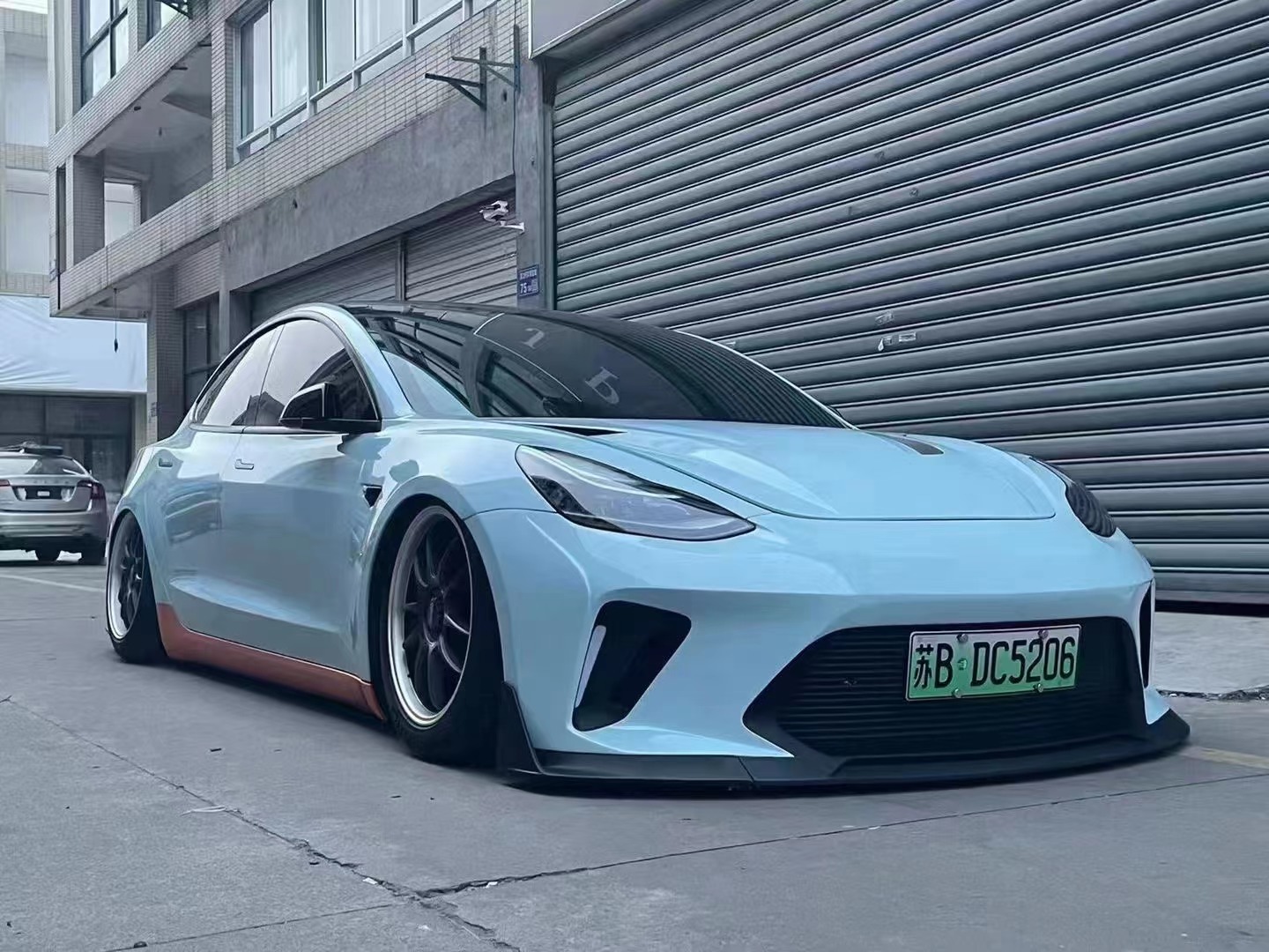 New Product Model 3 Body Kit Model 3 Front and Rear Bumpers 2019-2022 Resin Fibre