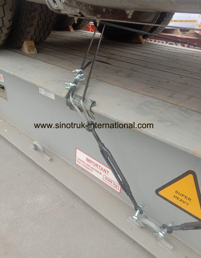 Long Cabin 70 Ton HOWO Tractor Truck For Construction Site