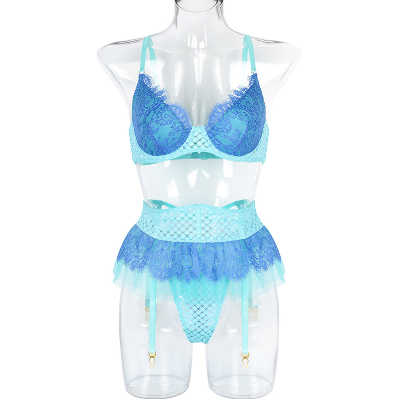 Custom Hollow Sexy Lingerie Body Embroidery Nighty Sexy Flower Lingerie