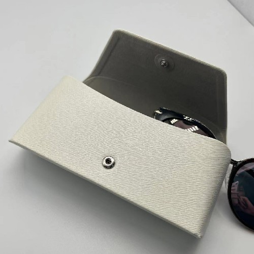 Irregular Fashionable Hard Metal Eyeglass Case Envelop Luxury Stylish 16.4CM