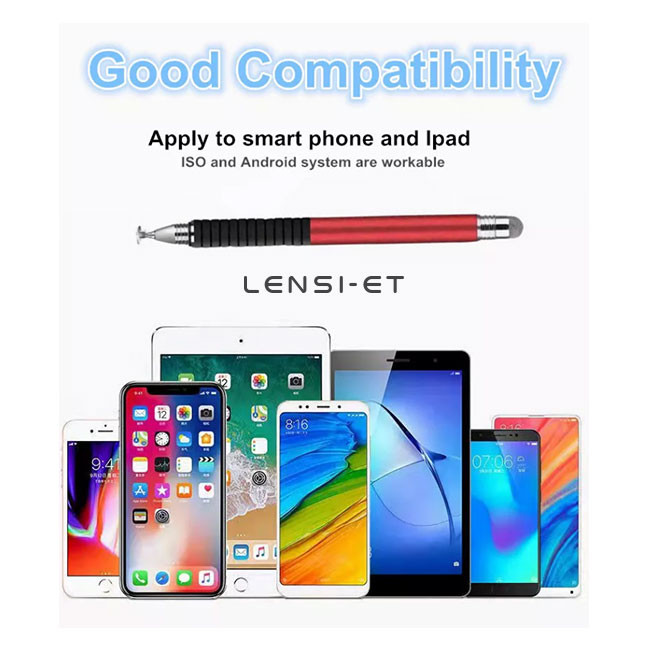 2 In 1 Universal Digital Stylus Pen Colorful Smart Screen For Phone