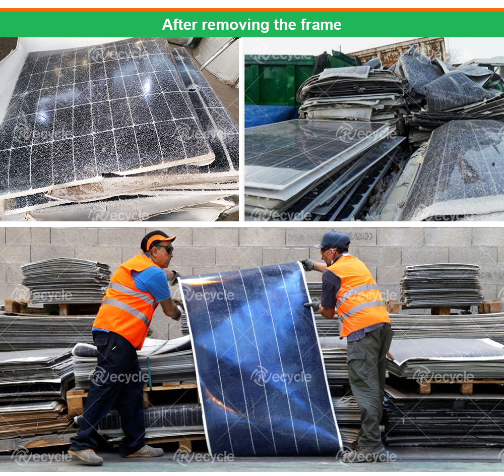 Customizable Solar Panel Frame Remove Machine The Perfect Solution for Recycling