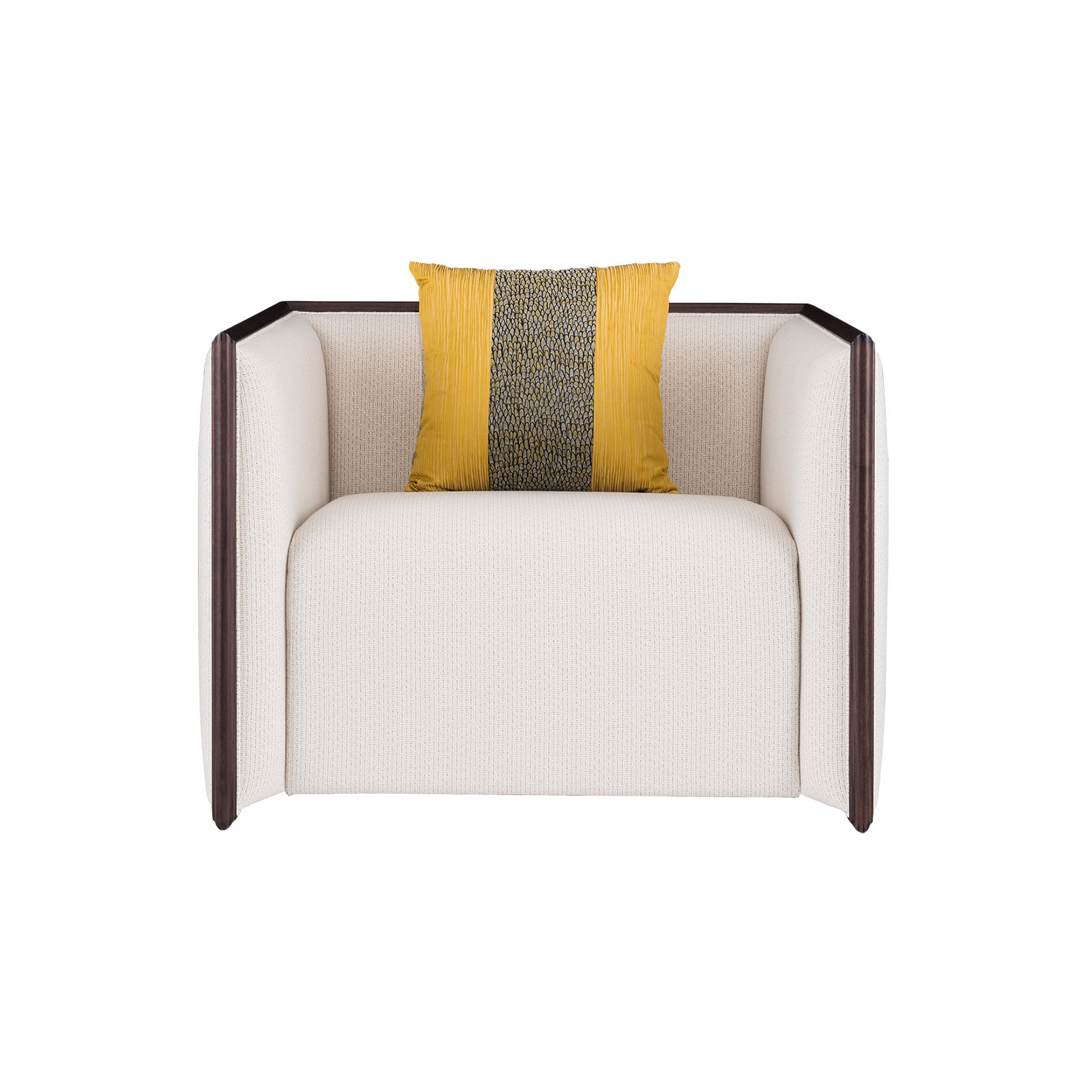 Fashion design of Lounge sofa in big size for Luxury house used furniture Living room single chairs