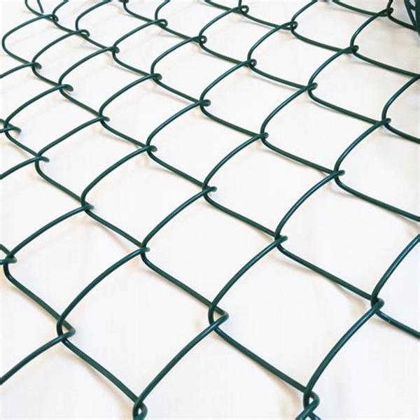 10 Ft Chain Link Security Fence Weave Removable With Round Post