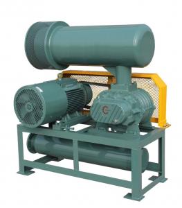 China Low Noise Compact Structure Sl4005 Air Root Blower Three Lobe Double Oil Tank on sale
