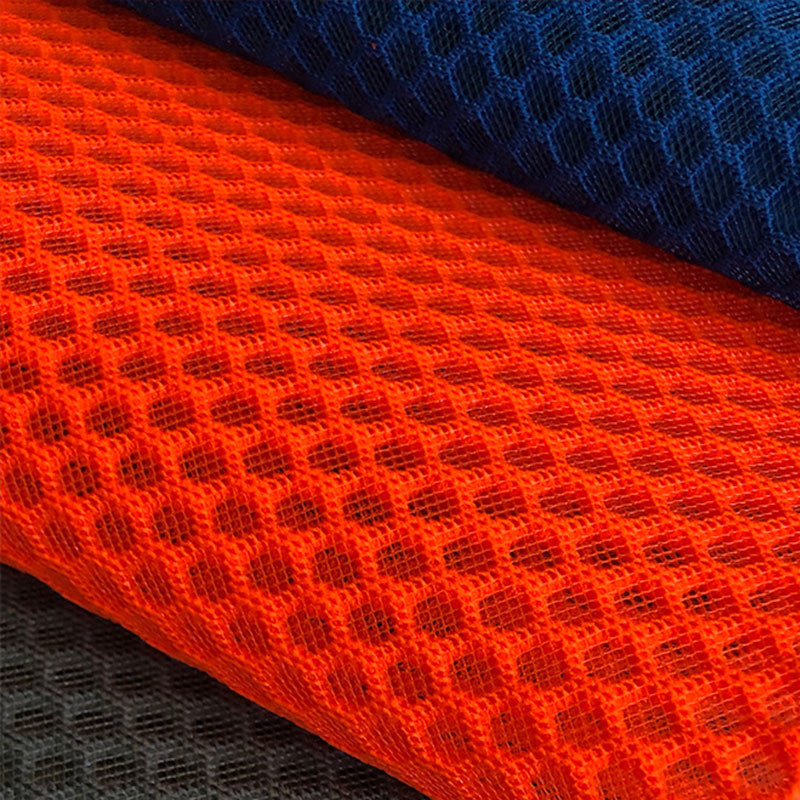 100% Polyester Recycled Polyester Mesh Knitted Airmesh 3D Mesh Material