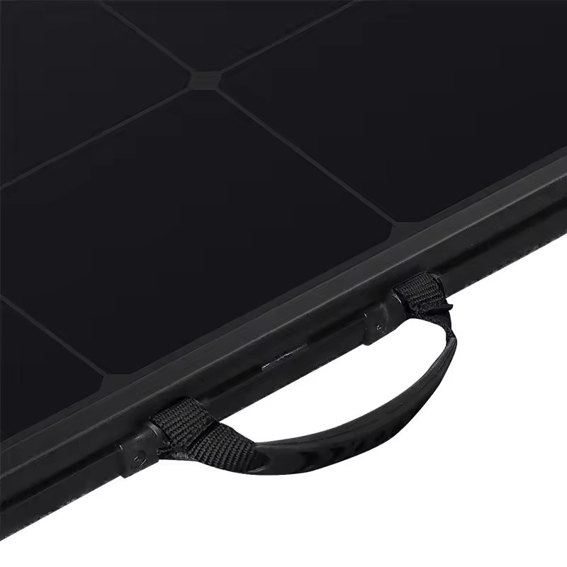 Folding Solar Kit AHONY eMobi F150W portable Mono Glass Panel for generator Home/Roof/Light/RV/Boat