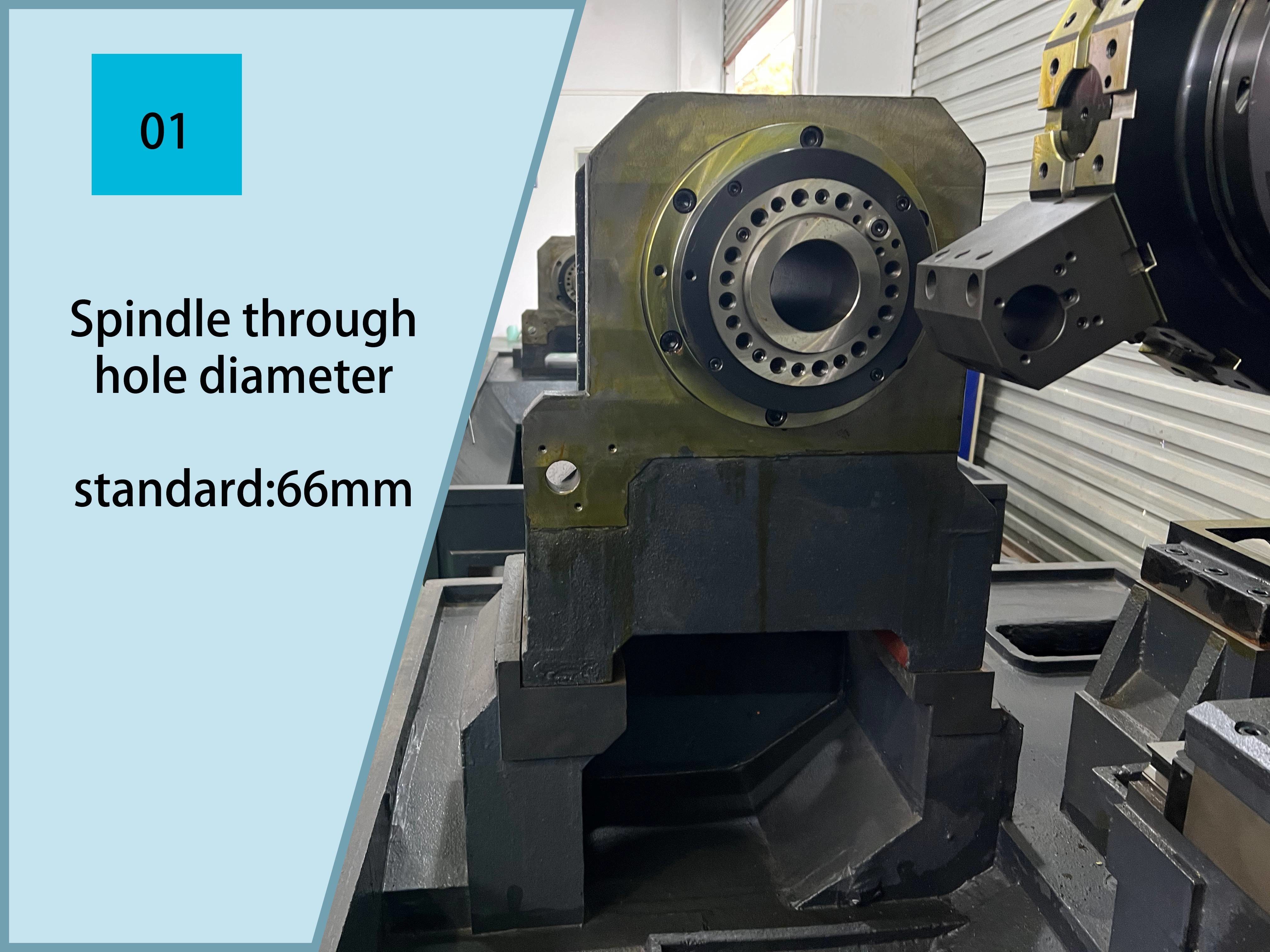 5030S Slant Bed CNC Lathe Machine With 320mm Machining Diameter A2-6 Spindle