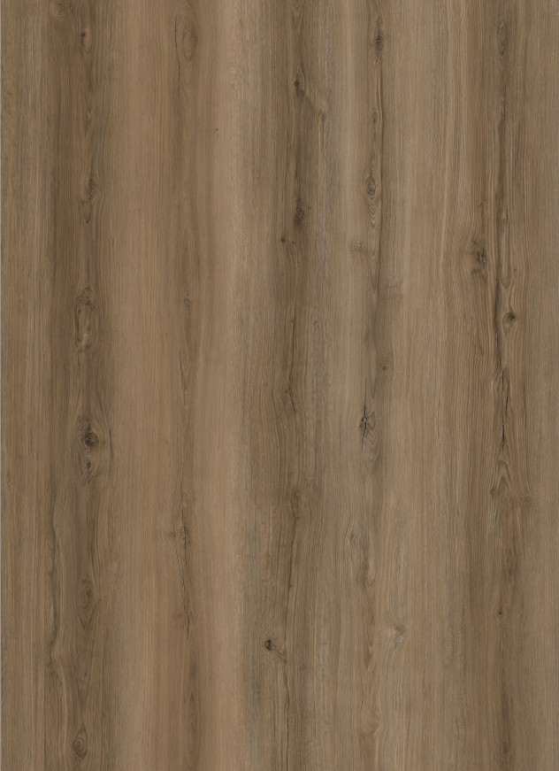 5.5mm Stone Plastic Composite Flooring Ultra Slim Fire Retardant Chablis Hickory GKBM DG-W50013B
