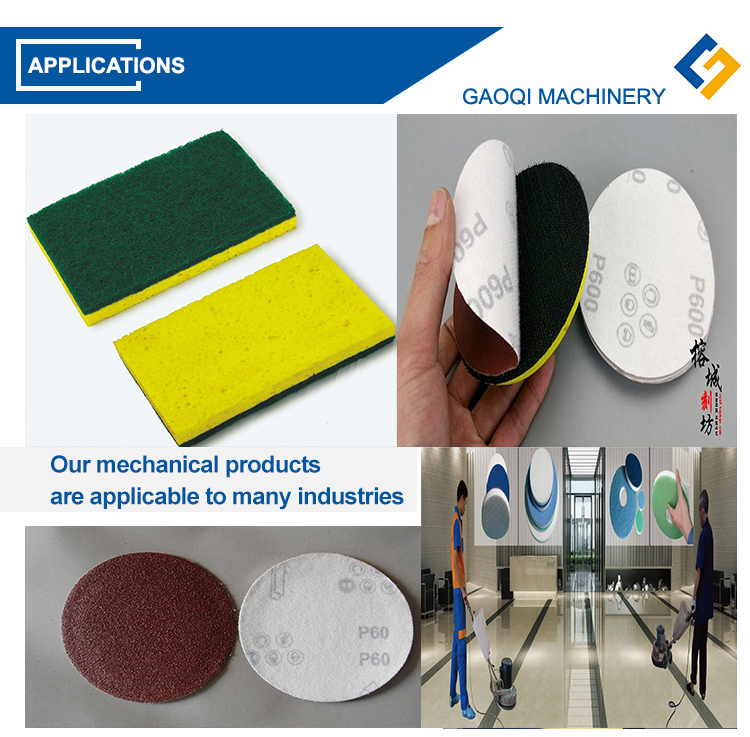Lamination Velvet Fabric To Sand / Abrasive Paper Laminating Machine
