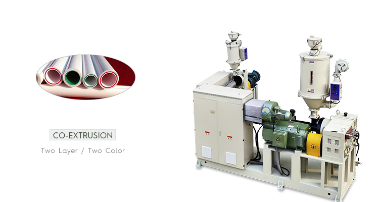 Dia:20-110mm HDPE Pipe Extrusion Machine Line (ABA 3-layers)